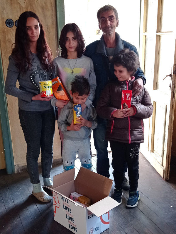 Krasimir and his kids have also benefited from support through MWB's Operation Christmas Love program since moving into his now home.